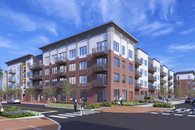 exterior building rendering