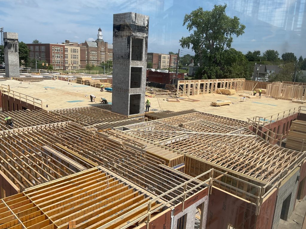 active construction site